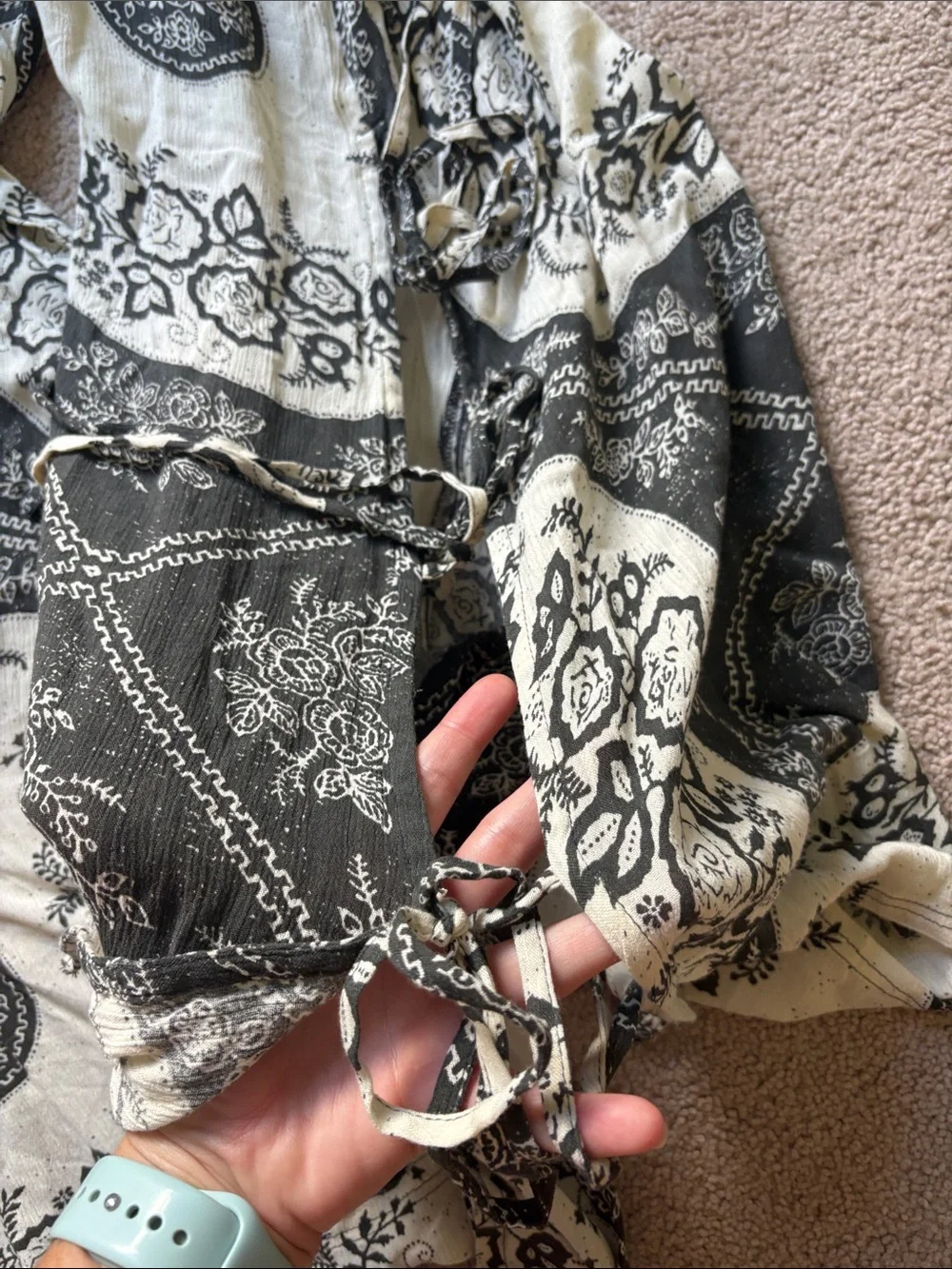 Urban Outfitters wide leg boho pants - Picture 4 of 10